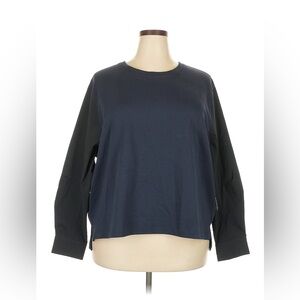 NWT Athleta 2X sweatshirt Harlow Hybrid top